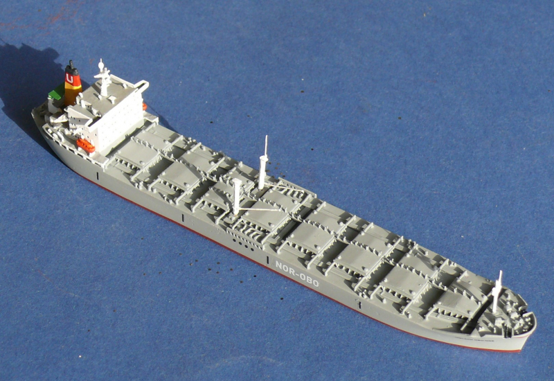 Combined carrier "Ugland OBO-One" (1 p.) about end 80s Rhenania Rhe 189C